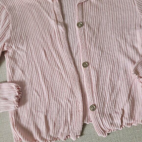 Petite Hailey Pink Cardigan - Picture 3 of 6